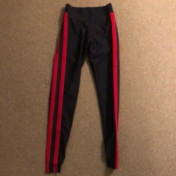 Ultracor NWOT Collegiate Stripe Leggings - Picture 5 of 9